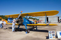 N747RB @ KGED - On display at the Wings & Wheels Show in 2010 - by M. Lee Derrickson