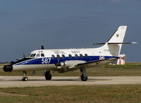 XX486 @ LMML - Jetstream XX486/567 NAS750 Royal Navy - by raymond