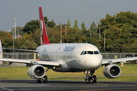 TC-JPP @ EGCC - Turkish Airlines - by Chris Hall