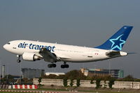 C-GTSK @ EGCC - Air Transat - by Chris Hall