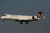 D-ACPE @ EGCC - Lufthansa Regional - by Chris Hall