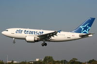 C-GTSK @ EGCC - Air Transat - by Chris Hall