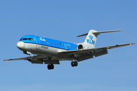 PH-JCH @ EGLL - 1994 Fokker F.28 MK 0070, c/n: 11528 at Heathrow