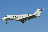 M-EDOK @ EGLL - 2005 Bombardier Challenger 604, c/n: 5609 at Heathrow - by Terry Fletcher