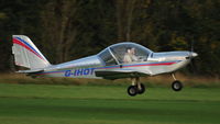 G-IHOT @ EGTH - 4. G-IHOT departing the glorious Shuttleworth Uncovered Air Display, September 2011 - by Eric.Fishwick