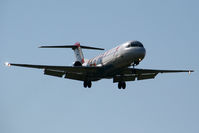 OE-LVM @ LOWG - Austrian Arrows Fokker 100 at Graz
