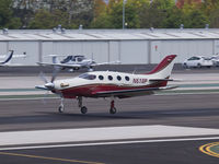 N618P @ KSMO - N618P arriving on RWY 21 - by Torsten Hoff