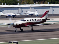 N618P @ KSMO - N618P departing from RWY 21 - by Torsten Hoff