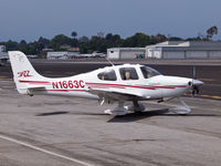 N1663C @ KSMO - N1663C parked at KSMO - by Torsten Hoff