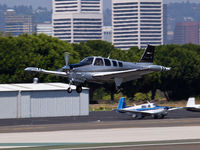 N855GJ @ KSMO - N855GJ arriving on RWY 21 - by Torsten Hoff