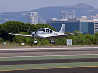 N811JT @ KSMO - N811JT arriving on RWY 21 - by Torsten Hoff