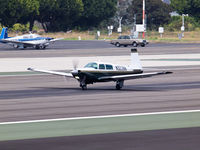 N322BB @ KSMO - N322BB departing from RWY 21 - by Torsten Hoff