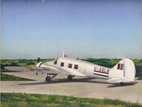 G-AGLB - Hand Coloured Photo - by Mollie Carney