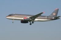 JY-AYR @ EBBR - Arrival of flight RJ105 to RWY 25L