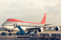 N628US @ EHAM - Northwest - by Henk Geerlings