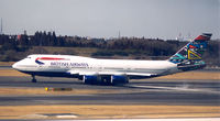 G-BNLJ @ NRT - British Airways. Spcl cs made by Ndebele Martha , South Africa. - by Henk Geerlings