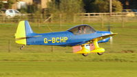 G-BCHP @ EGTH - 2. G-BCHP departing Shuttleworth Autumn Air Display, October, 2011
