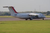 EI-RJC @ EGSH - About to depart. - by Graham Reeve