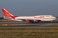 VT-EVA @ LOWW - VT-EVA with Indian's president Pratibha Patil leaves Vienna after their visit.