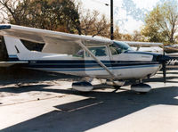 N739UT - Parked at Gunnell Aviation, Santa Monica Airport, 1979 - by Trevor Thomas