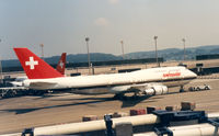 HB-IGC @ ZRH - Swissair - by Henk Geerlings