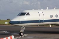 N84GV @ EGSH - Arriving at EGSH. (Close up of Nose)