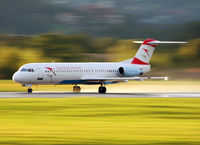 OE-LVB @ LOWG - Evening light ...