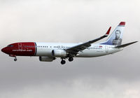 LN-DYO @ LEBL - Landing rwy 25R - by Shunn311