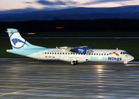 OM-VRC @ LOWG - Departure to Bratislava.