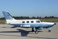 D-ERWB @ EDVE - Piper PA-46-350P Malibu Mirage at Braunschweig-Waggum airport