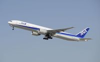 JA735A @ KLAX - Departing LAX - by Todd Royer