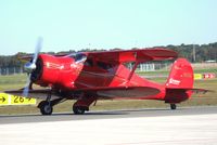 N69H @ EDVE - Beechcraft D17S Staggerwing at its home-base at Braunschweig-Waggum airport - by Ingo Warnecke