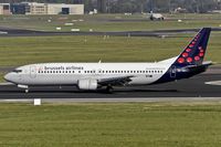OO-VET @ EBBR - decelerating after touchdown - by Friedrich Becker