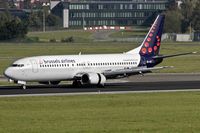 OO-VET @ EBBR - decelerating after touchdown - by Friedrich Becker