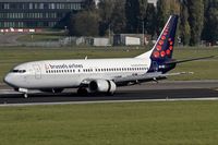 OO-VEK @ EBBR - decelerating after touchdown - by Friedrich Becker