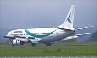 TC-TLD @ EDDR - Boeing 737-4Q8 - by Jerzy Maciaszek