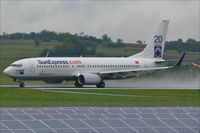 TC-SNF @ EDDR - Boeing B737-8HC - by Jerzy Maciaszek