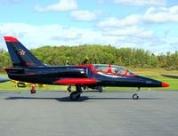 N239BA @ CYND - Taxing from a flight demo. - by Dirk Fierens