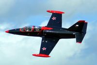 N239BA @ CYND - A flying demonstration performance. - by Dirk Fierens