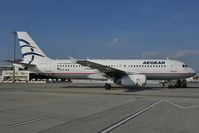 SX-DGE @ LOWW - Aegean Airbus 320 - by Dietmar Schreiber - VAP