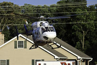 N420MB - Leaving accident scene near Dagsboro, Delaware.  No patient is on board--had provided backup to State Police helicopter. - by M. Lee Derrickson