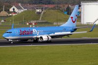 OO-JAH @ EBBR - decelerating after touchdown - by Friedrich Becker