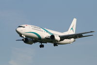 TC-TLE @ EBBR - Arrival of flight TWI884 to RWY 25L
