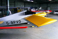 G-BPVO @ EGMJ - at Fullers Hill Farm, Little Gransden - by Chris Hall