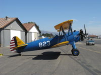 N67823 @ SZP - 1943 Boeing Stearman A75N1 (PT-17), Lycoming R-680-13 225 Hp, a beautiful restored example in stunning appearance - by Doug Robertson