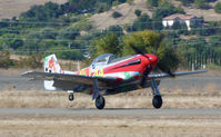 N151D @ VCB - Landing at the Nut Tree Airport - by Bill Larkins