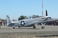 N551H @ VCB - Arriving for Mustang Day a the Nut Tree. - by Bill Larkins