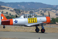 N7721Z @ VCB - Arriving at the Nut Tree - by Bill Larkins
