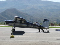 N662SH @ SZP - 1962 Cessna 150B, Continental O-200 100 Hp, taildragger conversion, push to refuel - by Doug Robertson