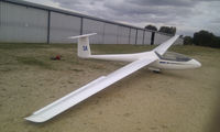 VH-GSA - At Bacchus Marsh, Vic. Glider now based at Camden, NSW and fitted with winglets. Note useful modification: forward-hinged one-piece canopy. - by Ian Patching
